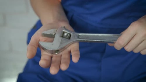 Plumber with a Spanner.