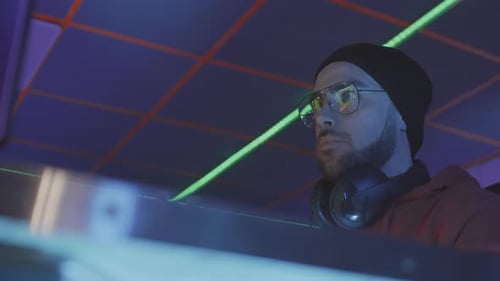 Man Committing Digital Crime