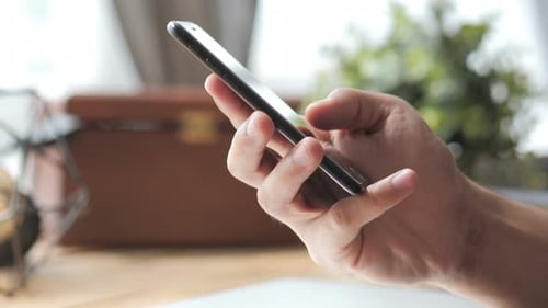 Text Messaging on Smartphone