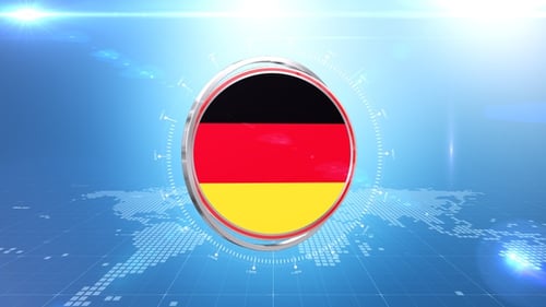 Modern Circular Frame Reveal for Logos