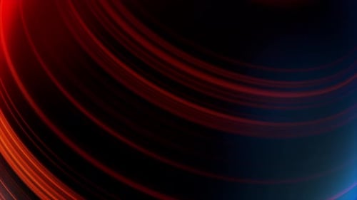 Rote schmale Ringe auf dunklem Hintergrund