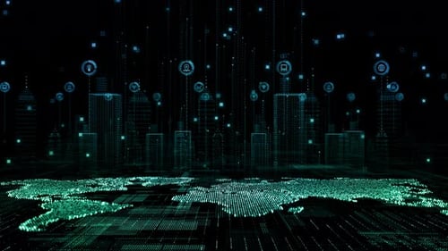 Smart City And Internet Connection 01096