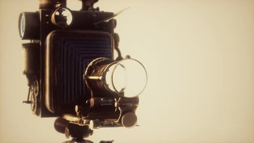 Vintage Film Camera Retro Animation