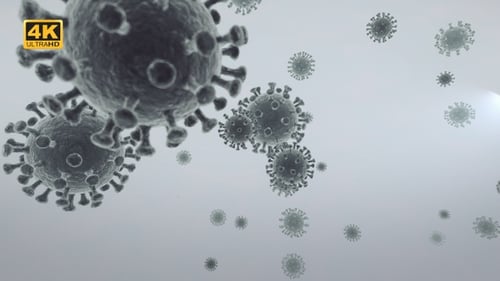 Covid-19 Coronavirus Delta Lambda Plus Variant V2 - 4K