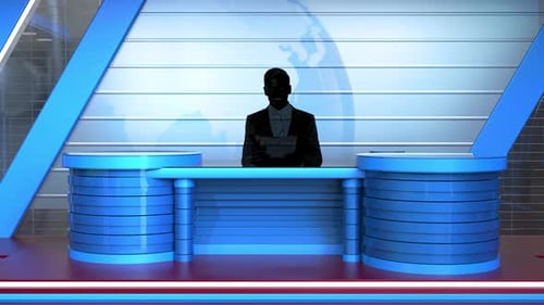Virtual Studio Set 1007 Camera 04