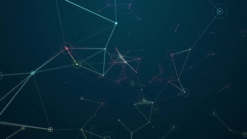 Abstract Digital Network 2