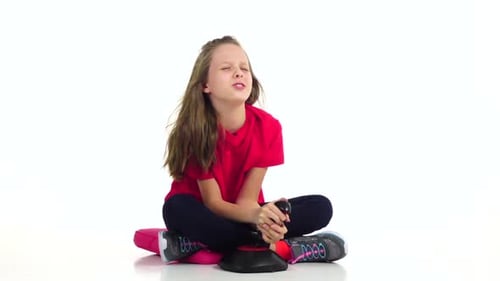 Person Hand on Mouse, White, Side View