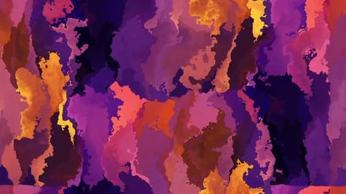 Flowing Colorful Paint Background