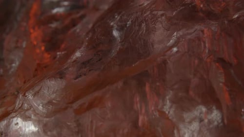 Abstract Macro Texture with Warm Glowing Light
