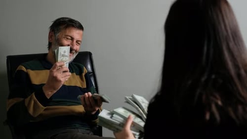 Poor Old Man and Money