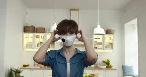 Putting Protecting Mask On to Stop the Pandemic