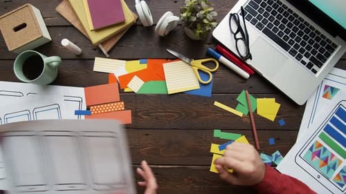 Mobile Application Developers Working Together