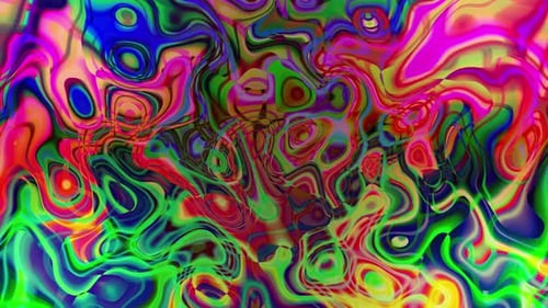 Dynamic Liquid Light Abstract Art Background
