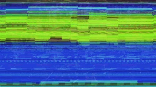 Digital Glitch Data Static Background Transition
