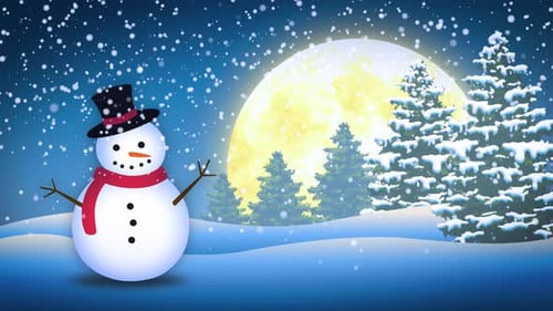 Winter-Schneemann