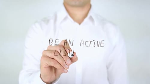 Be An Active Listener