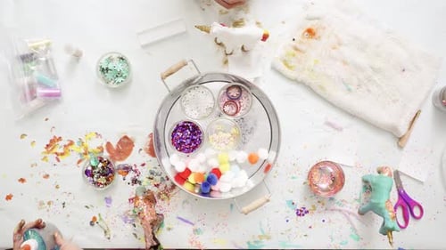 Kids Crafts, Decorating Animal Figures at Home