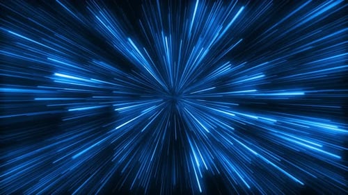 Hyperspace Jump - Line Particles