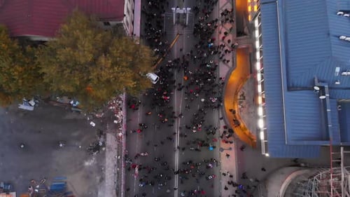 Protest In Streets of Tbilisi, Georgia (2021)