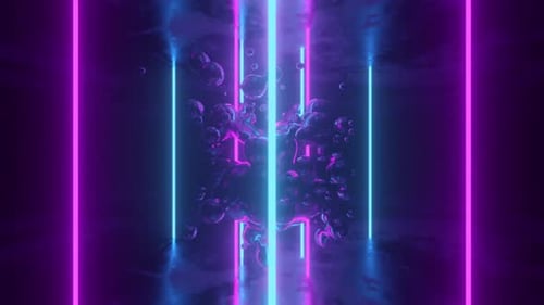 Reflecting Metaball VJ Loop