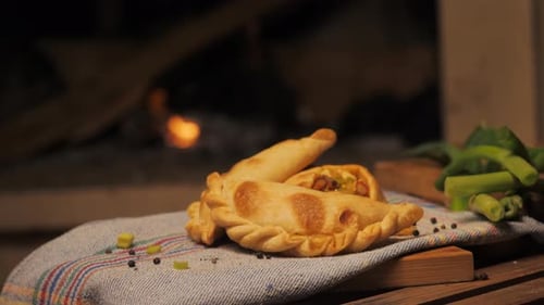 Empanada typique de l'Argentine cuite au four