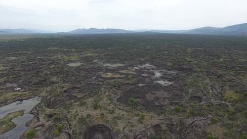 Gefrorene Lava