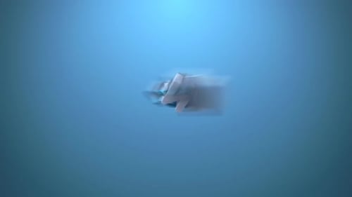 La tipografía y la animación de iconos presentan diferentes áreas de la actividad humana.