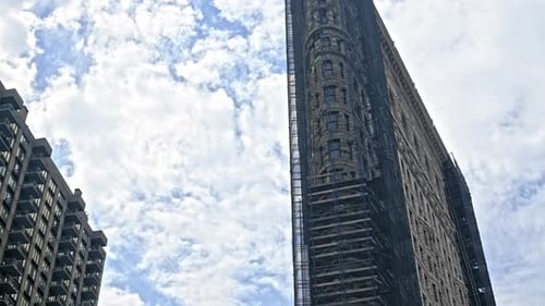 Flatiron Building In New York City