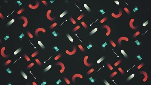 Linien und Kreise abstrakt