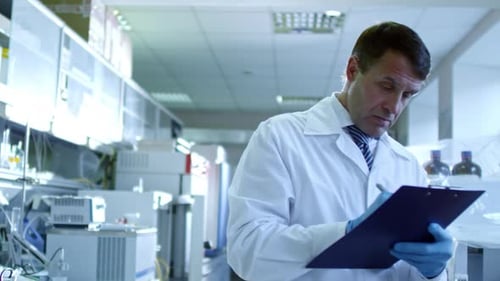 Writing Important Data in Laboratory
