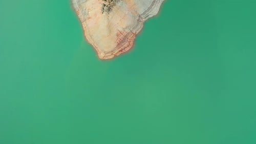 Green Kanyon in a Green Forest Filmed on a Drone