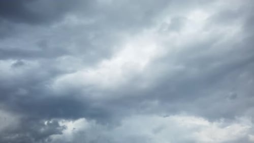 Overcast Sky with Moody, Grey Clouds