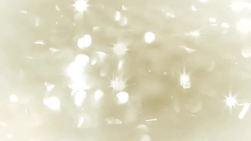 Gold Bokeh Lights Particles Background