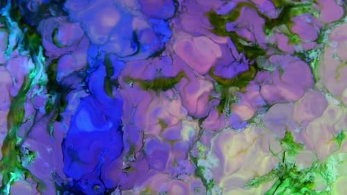 Psychedelic Galactic Paint Texture Background