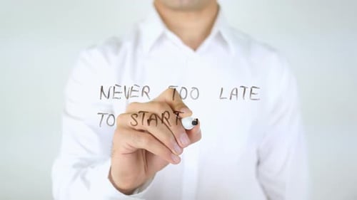 Never Too Late To Start Again
