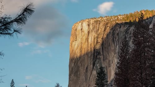 Landschafts-Zeitraffer Yosemite