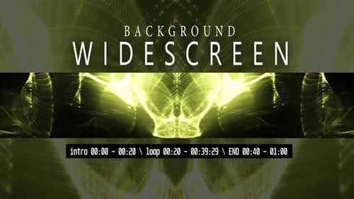 Pale Yellow Widescreen Vj Background