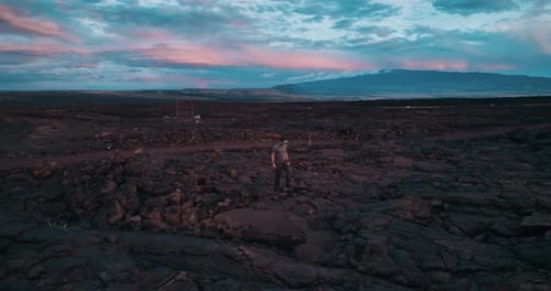 Explorador em viagem