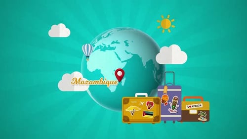 Mozambique Travel Destination 4K