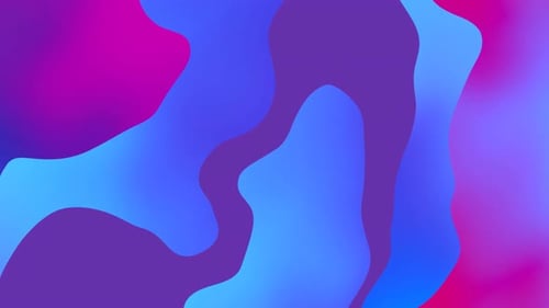 Vibrant Fluid Abstract Gradient Looping Background