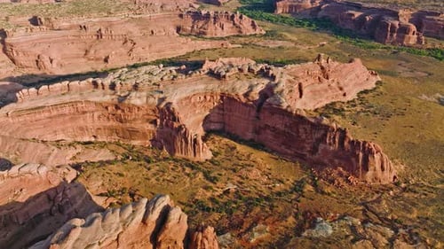 Red Rock of Mountain National Park Utah US