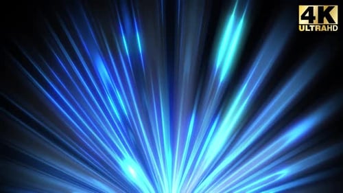 Blue Rays Lights Beam