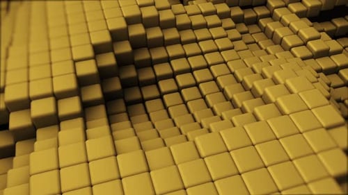 Orange 3D-Würfel