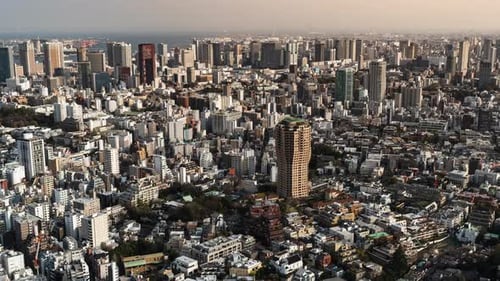 time lapse of Tokyo city, Japan