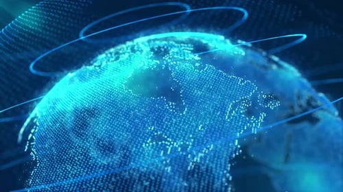 Communication Technology Global World Network