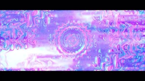 Vibrant Digital Glitch Abstract Motion Background