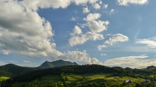 Wolken Grüne Landschaft