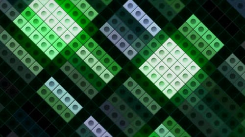 Disco background with shimmering colored rectangles