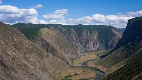 canyon in the Altai Mountains, Siberia
