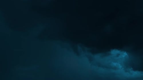 Time Lapse Timelapse Night View Dark Blue Cloudy Rainy Sky